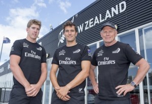 Emirates Team New Zealand announced today that it had signed Olympic 49er silver medalists Peter Burling and Blair Tuke. Photo : Chris Cameron